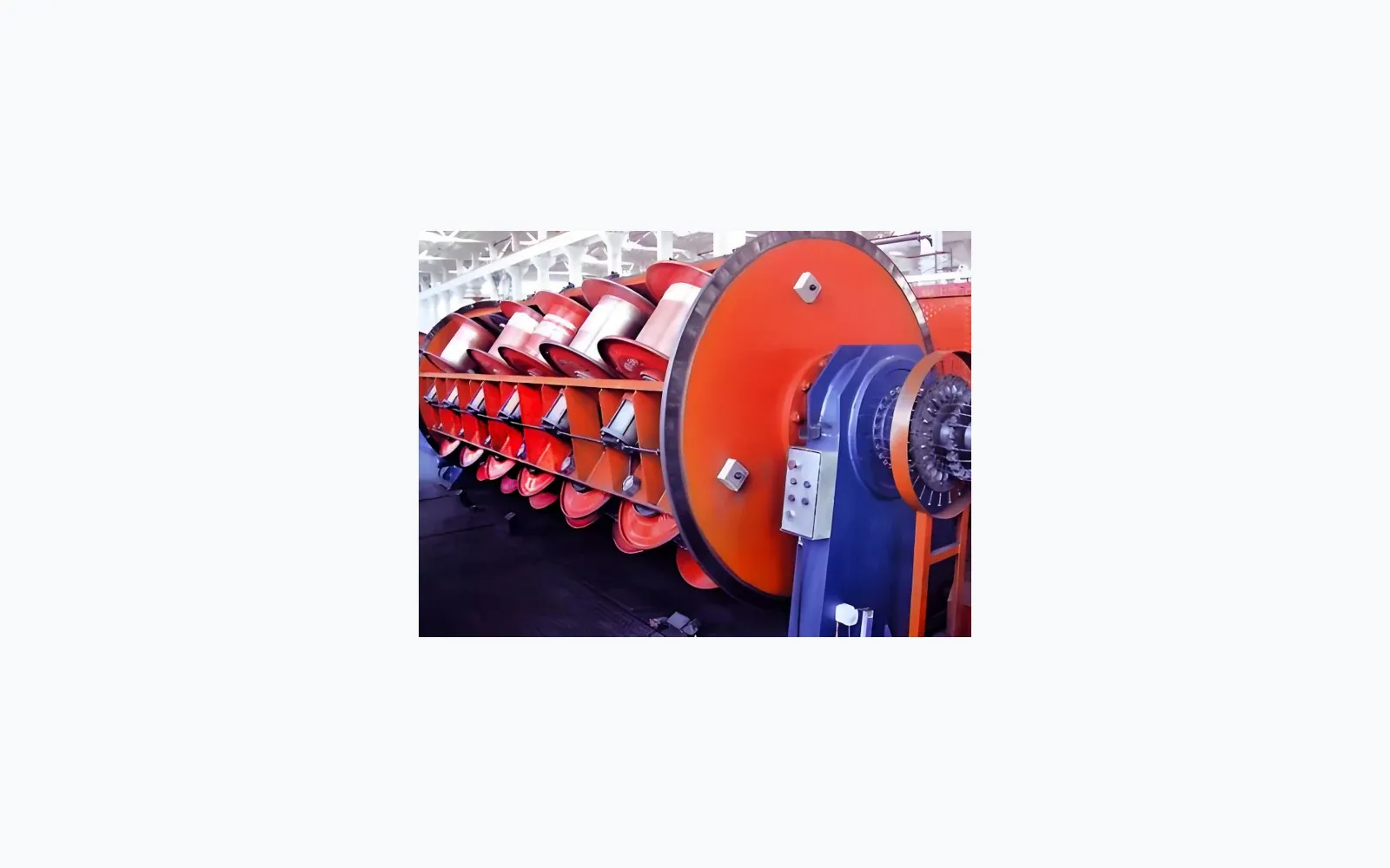 Frame stranding machine