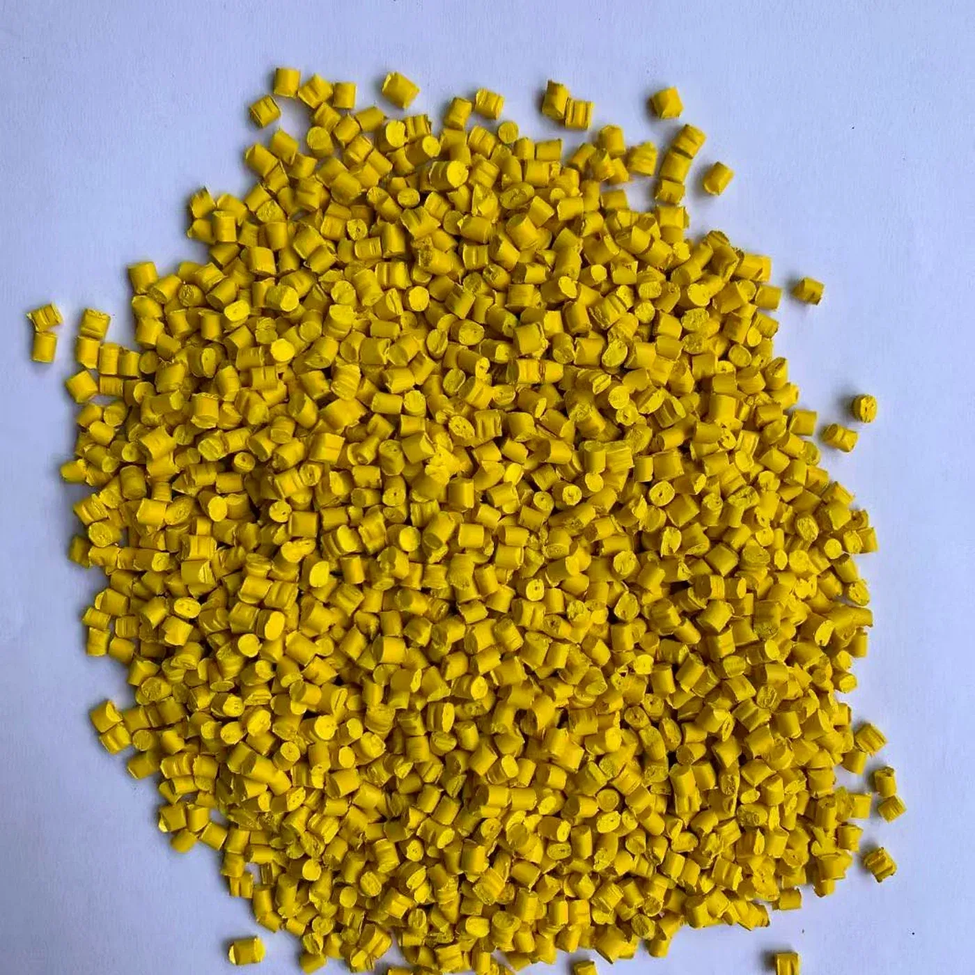 Yellow EM6098A-SL thin-wall automotive cable compound pellets